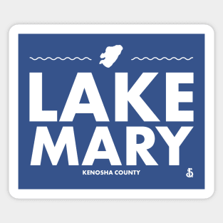 Kenosha County, Wisconsin - Lake Mary Sticker